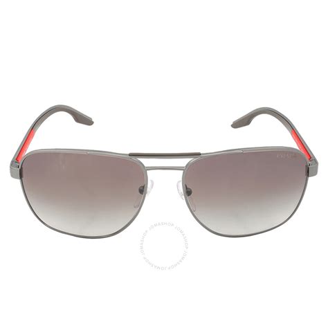 Prada Linea Rossa Prada Grey Mirror Gradient 